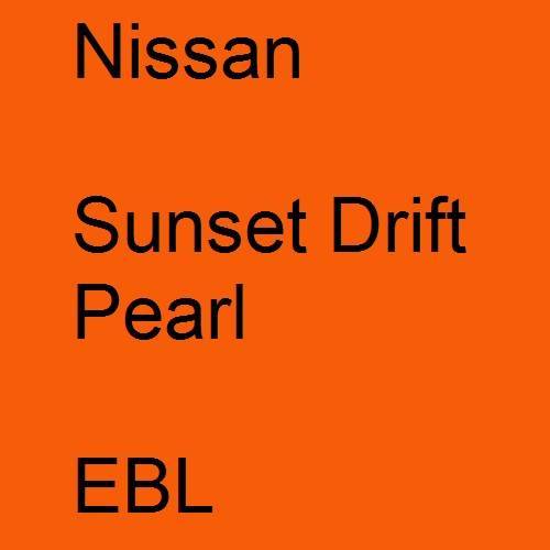 Nissan, Sunset Drift Pearl, EBL.